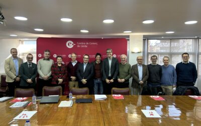 La Cambra de Comerç de Lleida acull la visita dels tècnics del BEI per avaluar la terminal ferroviària multimodal de mercaderies