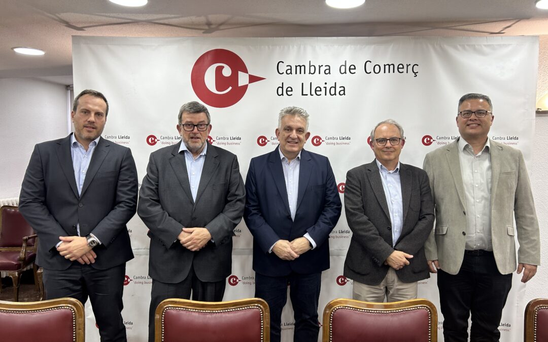 La Cambra de Comerç de Lleida signa un conveni amb Leitat per impulsar la innovació tecnològica de les empreses del territori