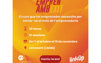 ‘Emprèn amb èxit’, un curs dirigit a emprenedors i start-ups per ajudar-los a fer realitat els seus projectes empresarials